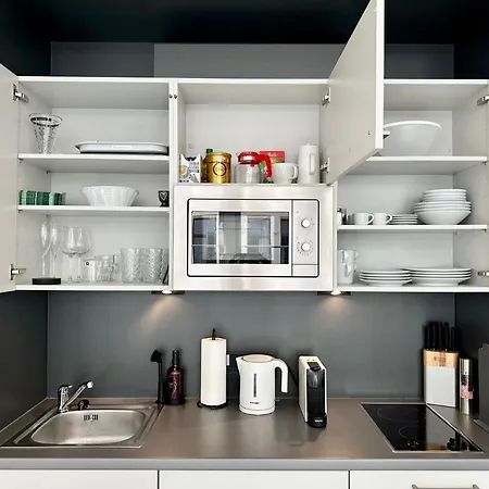 Meos 2 -zentrum-hofblick-gym-netflix Apartment Leipzig